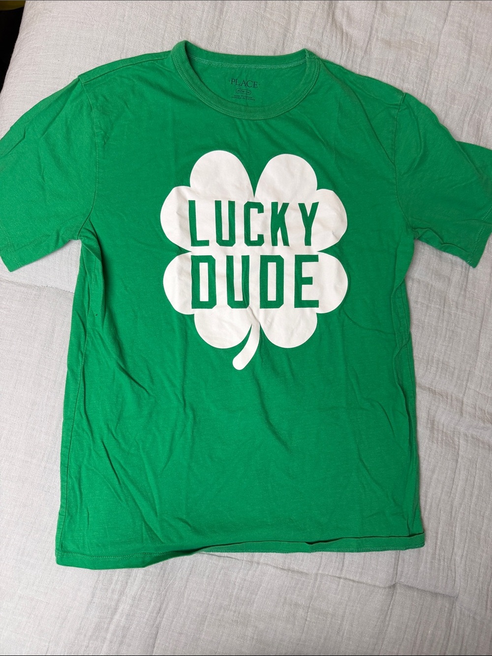 Place  Green Crewneck T-Shirt